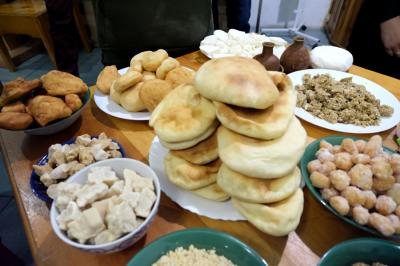 Алтай национальная кухня в Кош-Агаче