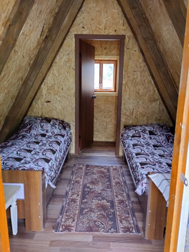 Бунгало с двумя кроватями с удобствами