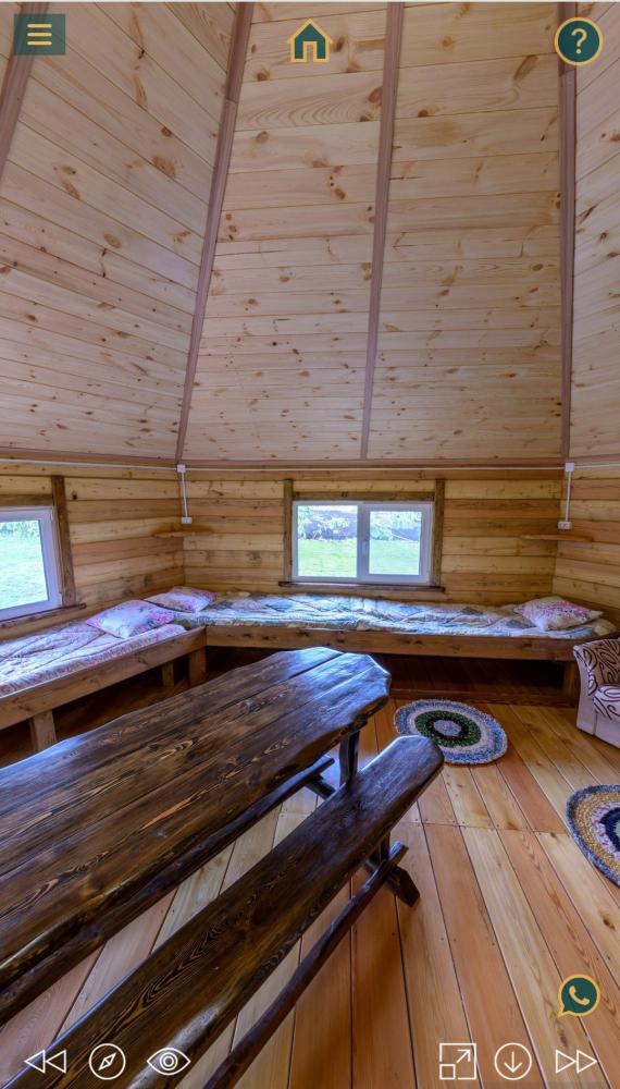 Благоустроенный АИЛ село Мульта Алтай