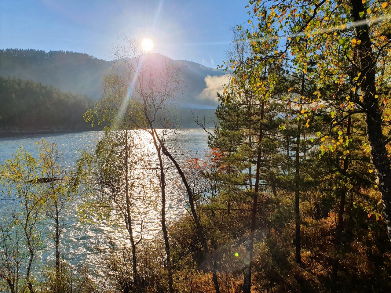 Выход к реке Катунь