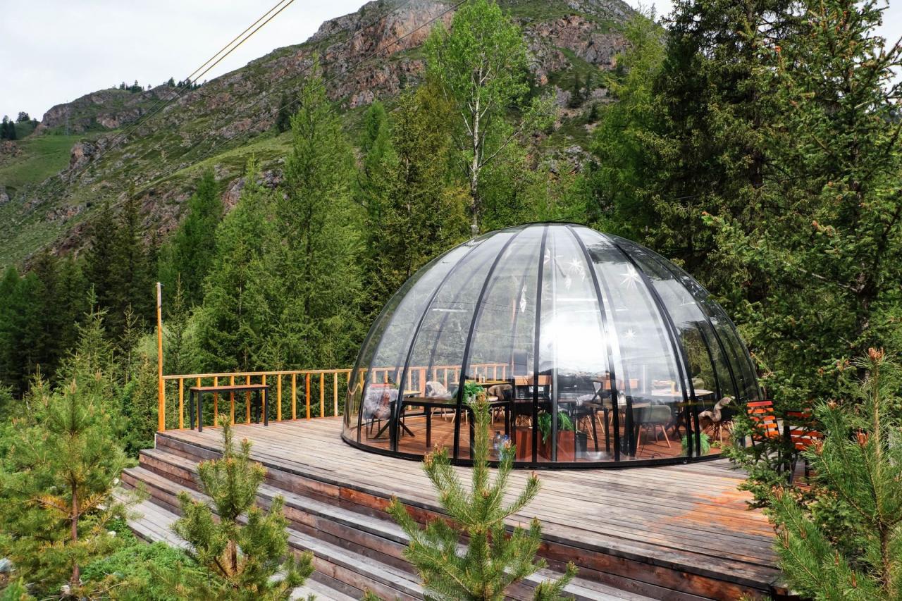 Купол для мероприятий и питания