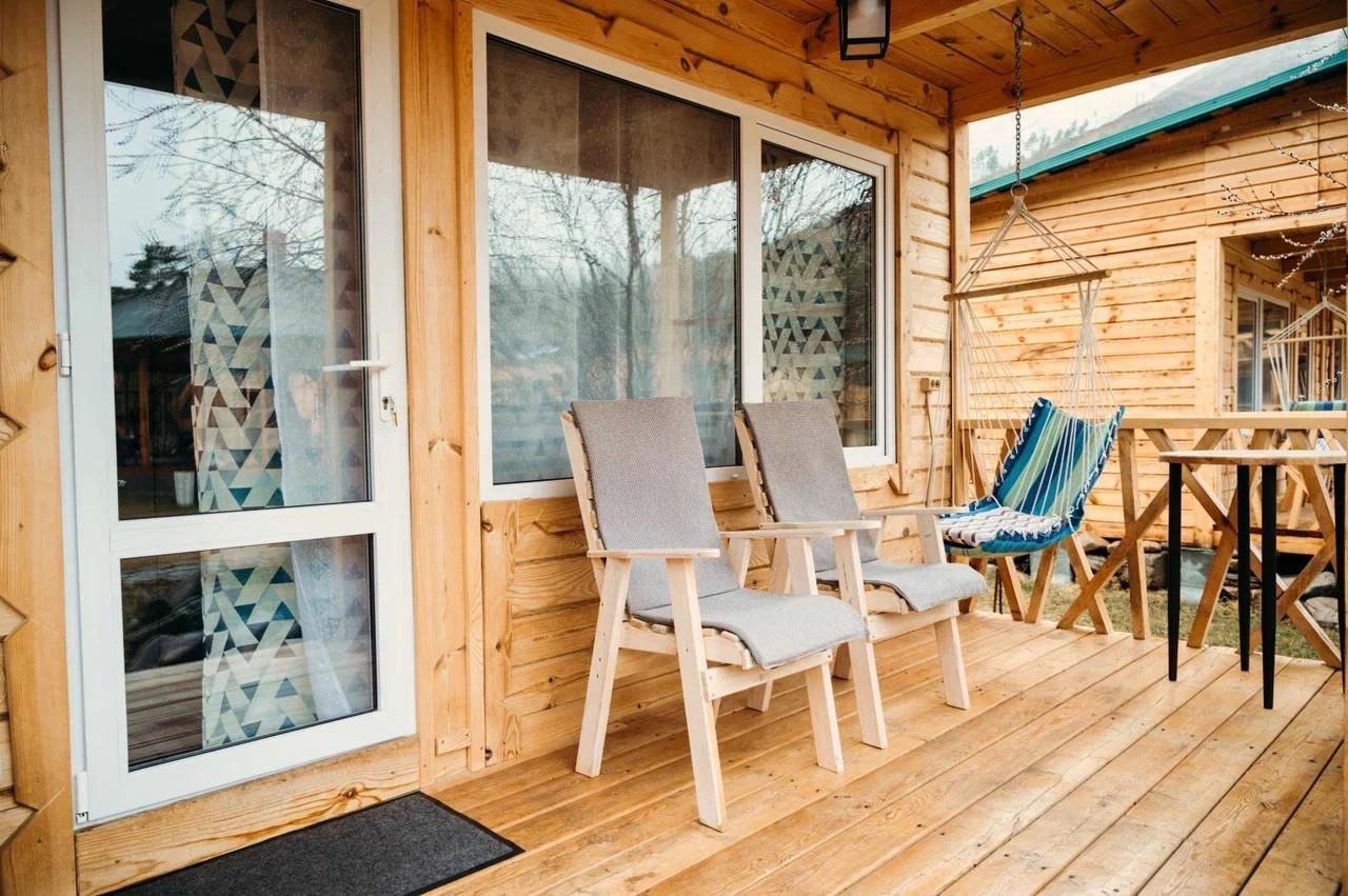 Стандарт с двумя 1-спальными кроватями, душем, WC