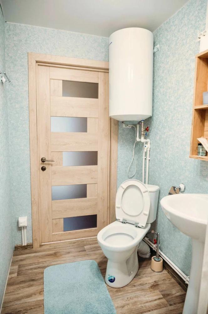 Стандарт с двумя 1-спальными кроватями, душем, WC