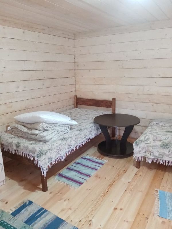 Трехместный домик с удобствами