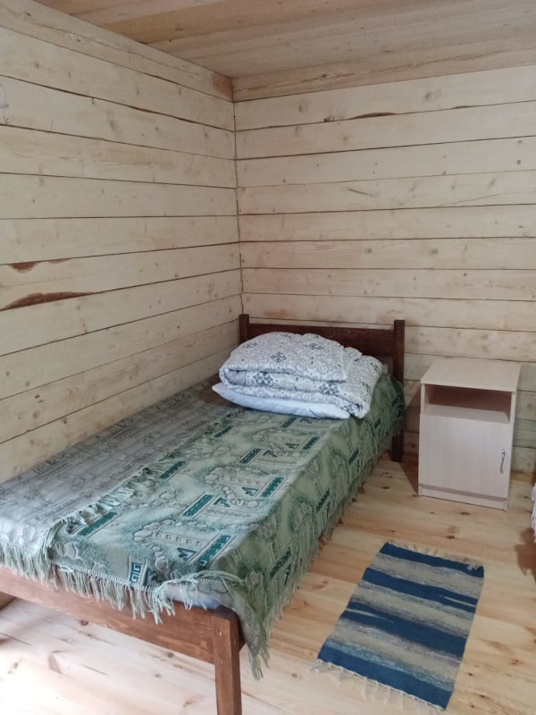 Трехместный домик с удобствами