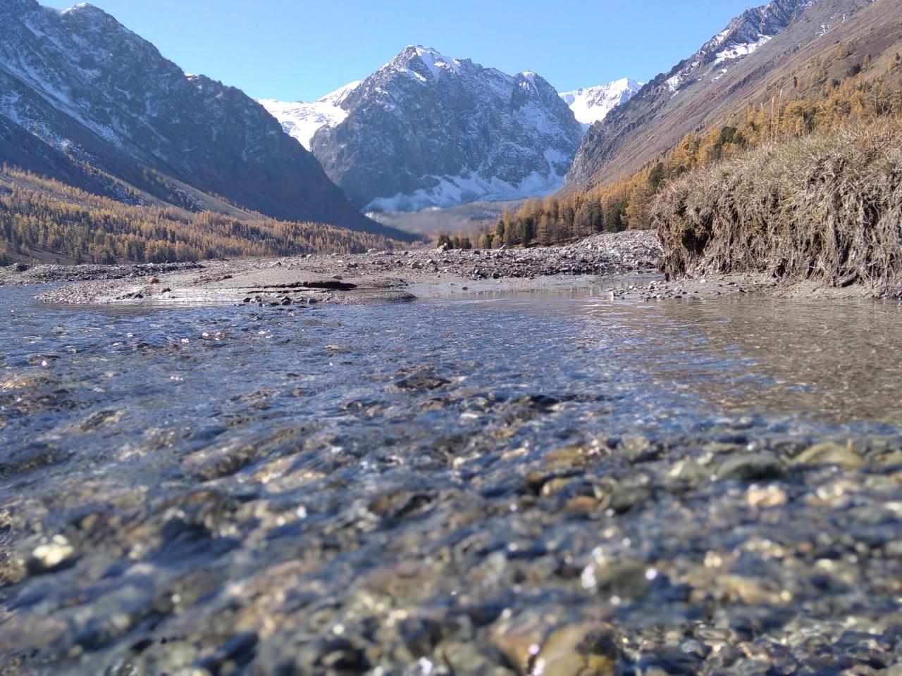Гора Актру путешествие из Акташа на джипах