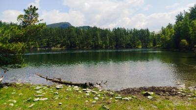 Озеро Ару Кем на Алтае в Каракольской долине