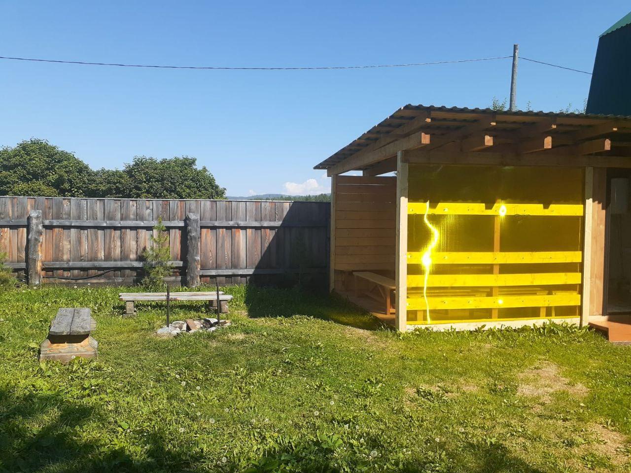 Беседка и зона отдыха у костра