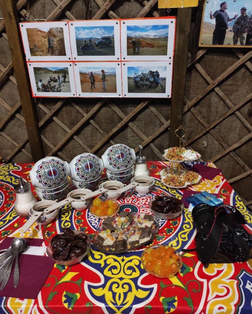 Дегустация национальной еды на Алтае