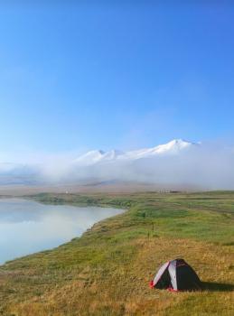 Озеро Гусиное плато Укок