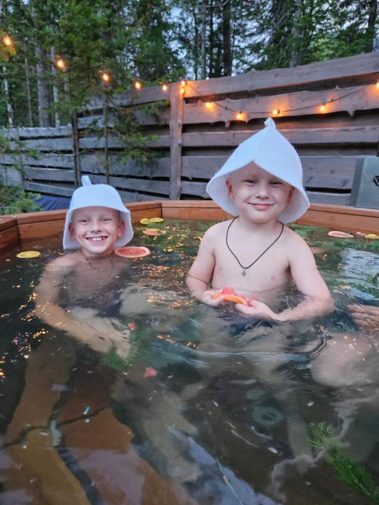 Парение в банном чане