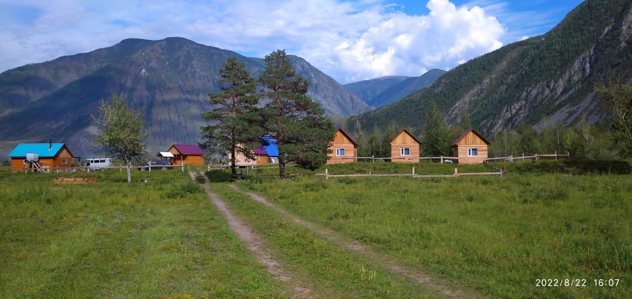 База отдыха "Чебдар" долина Чулышмана Алтай