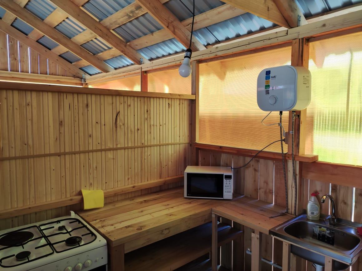 Беседка-кухня