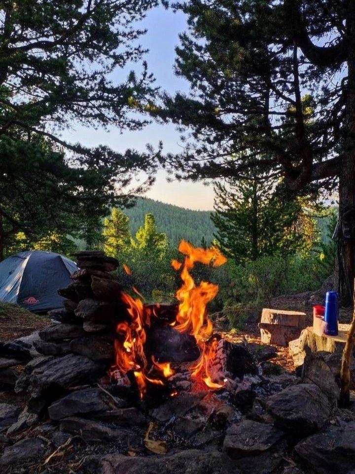 лагерь на пути к Шавлинским