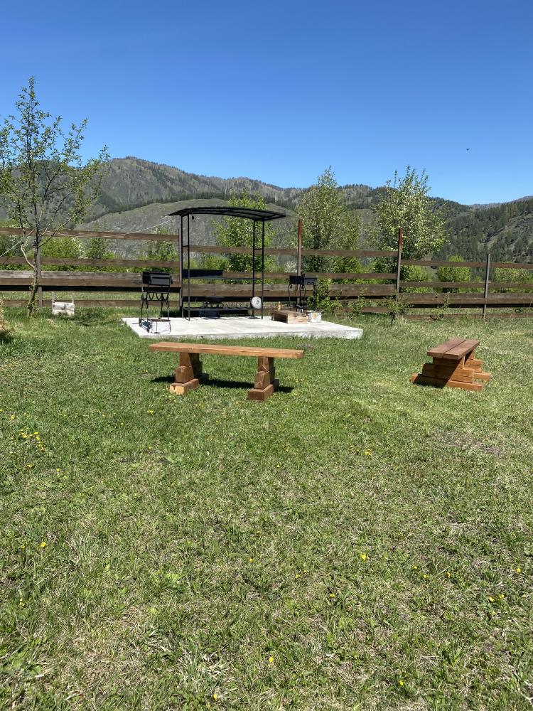 Зона барбекю 