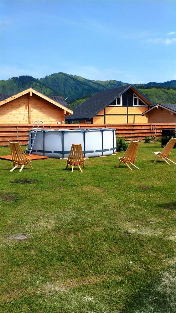 База отдыха "Рублевская поляна" в Горном Алтае недалеко от Чемала