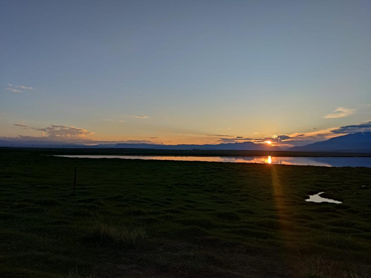 Отдых у озера в Горном Алтае село Кош-Агач