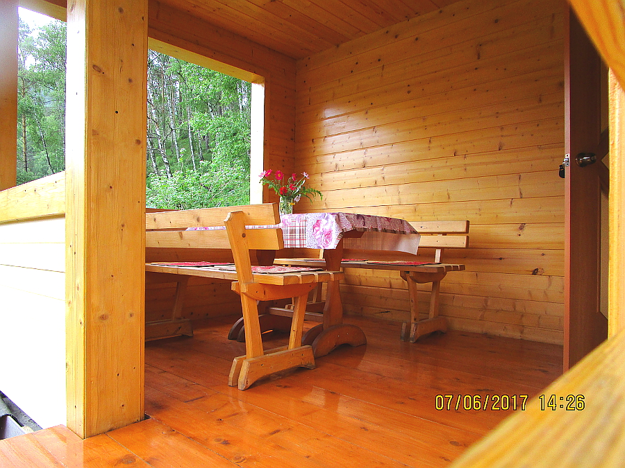 Веранда 4-х местного дома
