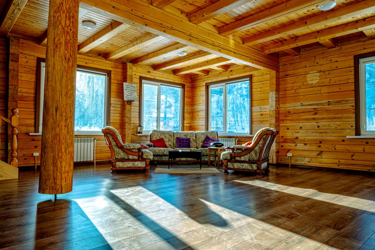 Зал для практик на Алтае