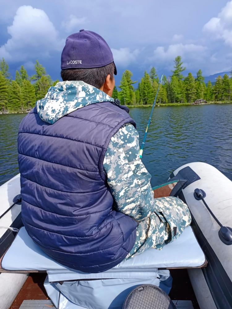 Рыбалка на озере Игисту-Кель