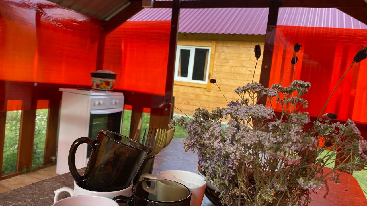 Турбаза "Спирит Техас" возле Чибита и Акташа в Горном Алтае