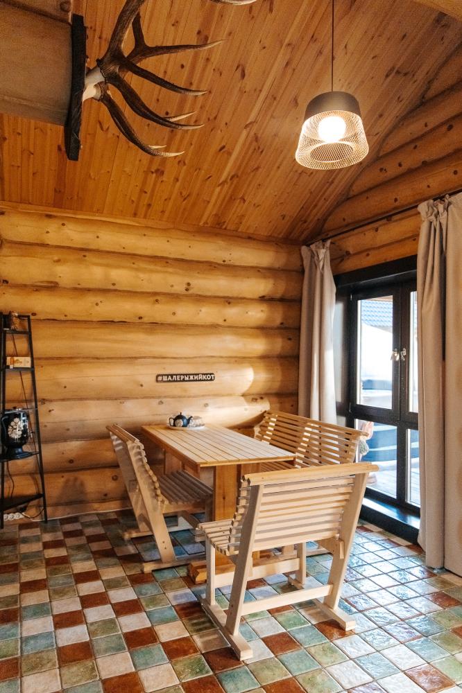 Баня на Алтае в Шале "Рыжий Кот"