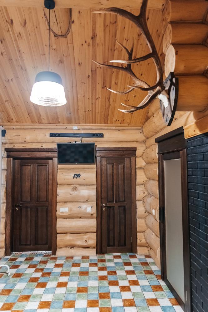 Баня на Алтае в Шале "Рыжий Кот"