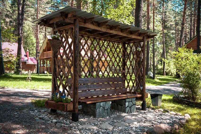 На территории отеля