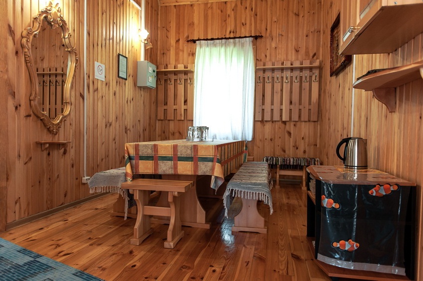 Комната отдыха в сауне