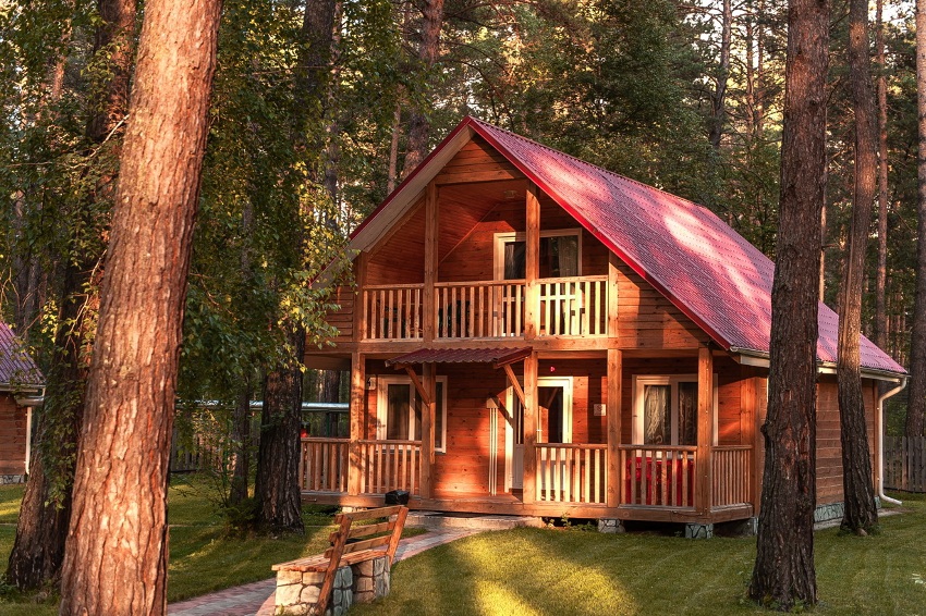 На территории отеля