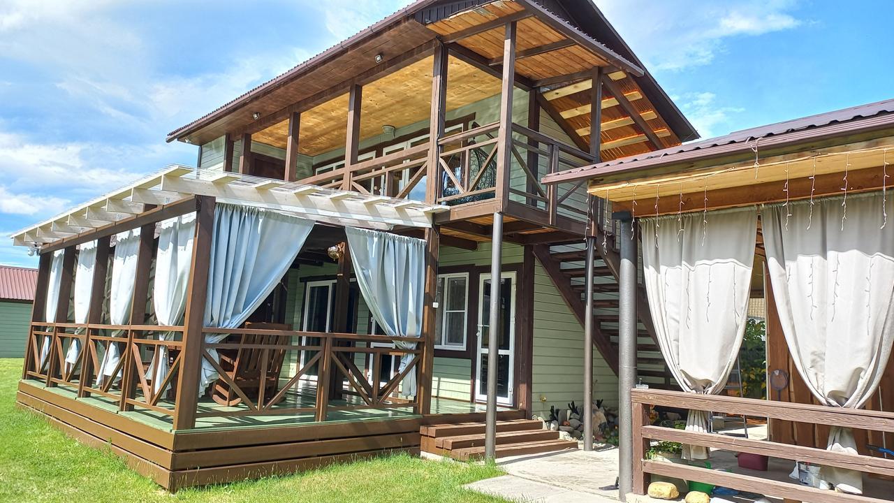 Дом в Чемале двухэтажный на 8-10 человек