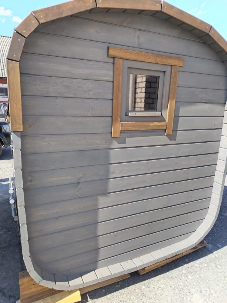 Новая баня-бочка