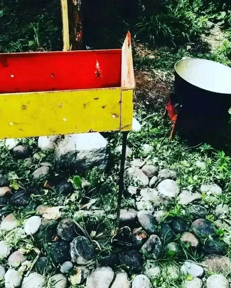 Мангал и казан