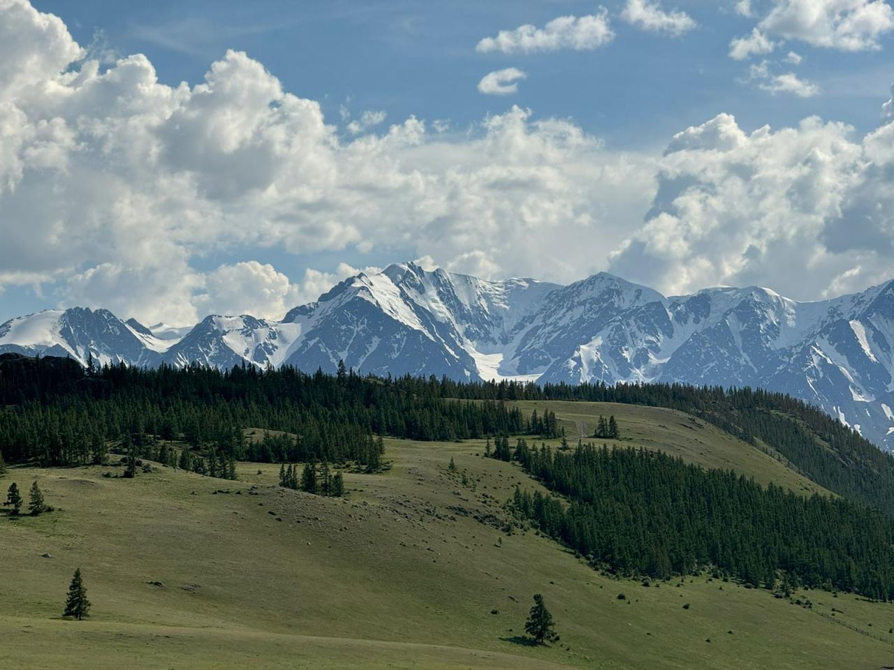 Экскурсия из Акташа на обзорную гору с видом на Актру