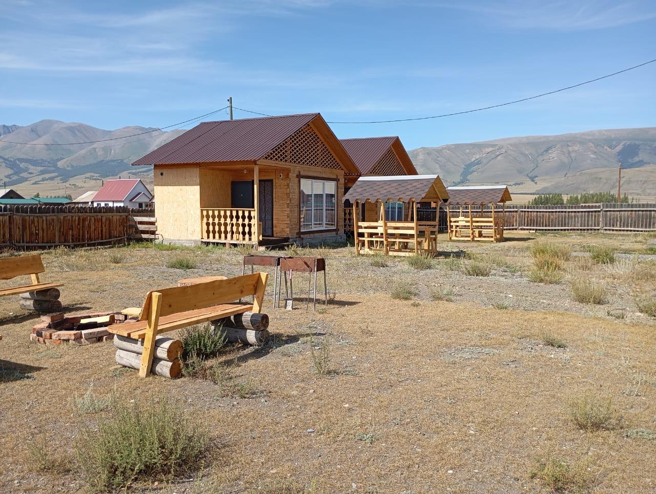 Отдых в Курае с видом на Актру Горный Алтай