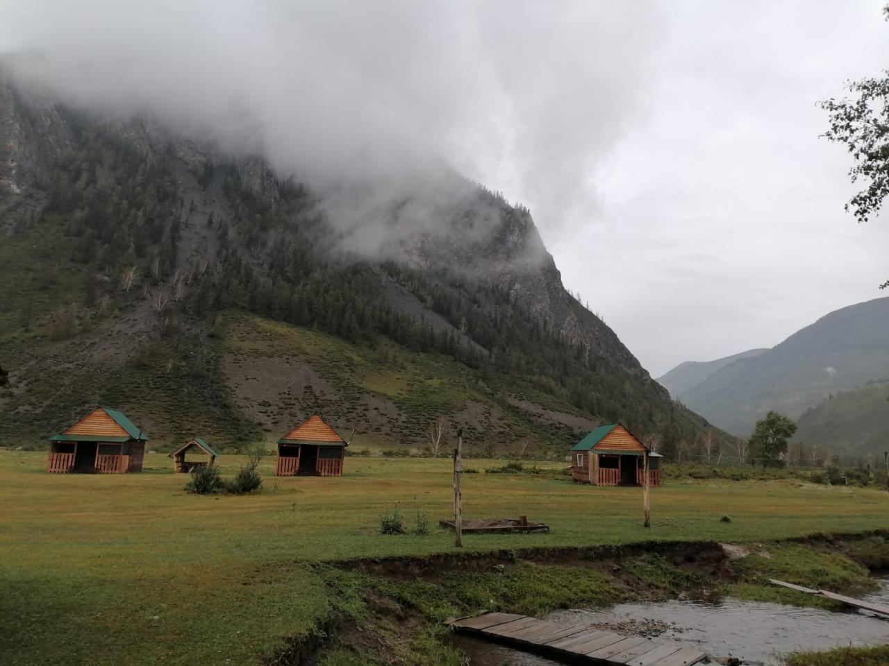База отдыха "Горная речка" на Алтае Чибит Акташ