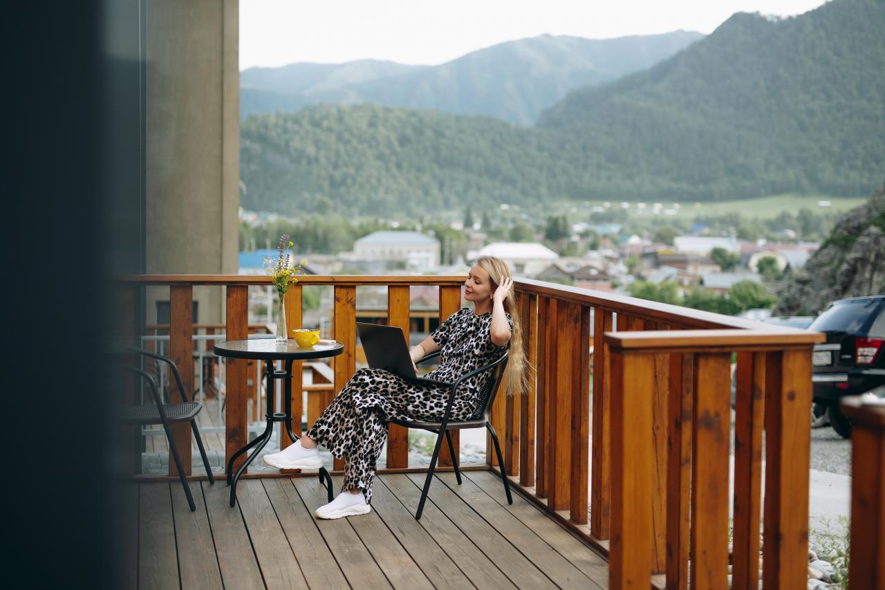 Территория отдыха в Чемале