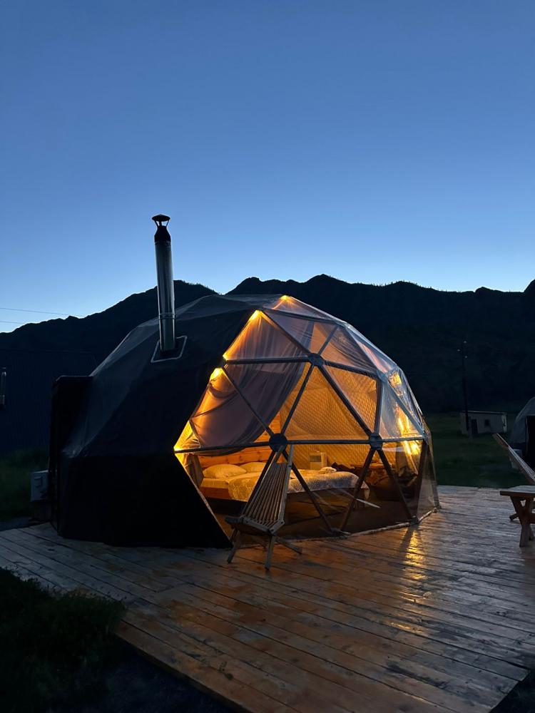 Купол на Алтае в селе Инегень на турбазе "Олимп"
