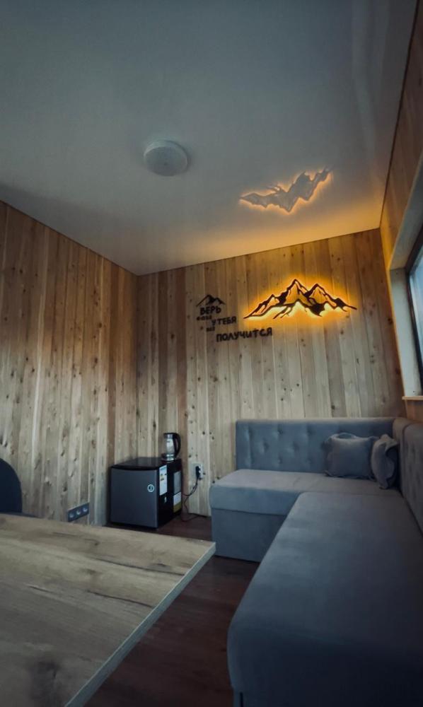 Модульный дом на Алтае у реки Катунь возле Инегень