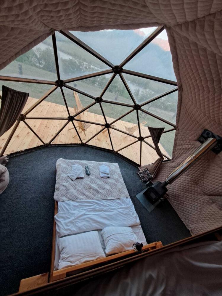 Купольная база отдыха на Алтае в селе Инегень