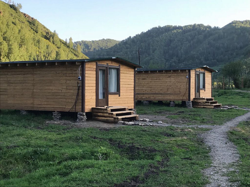 Благоустроенные домики