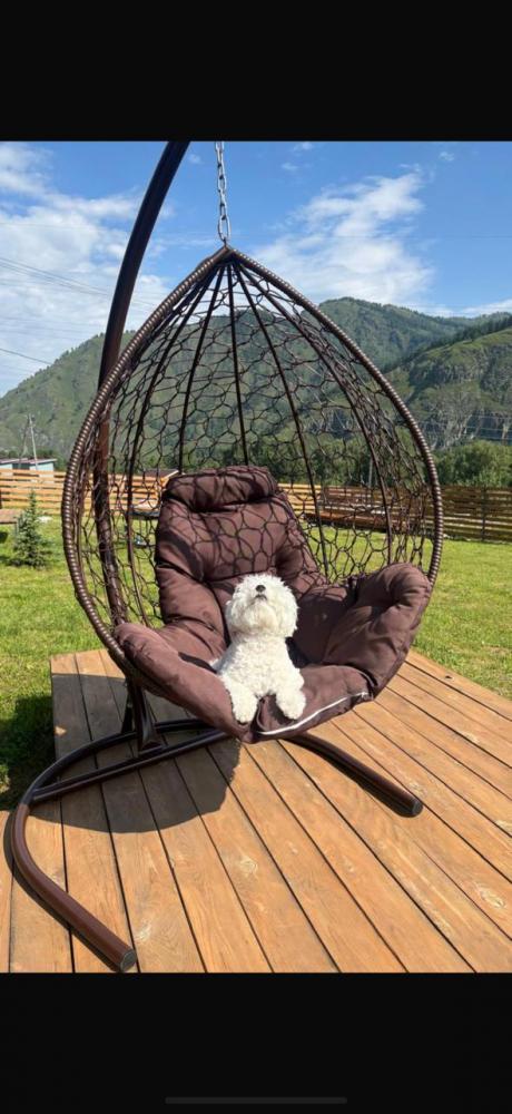 Терраса с качелями