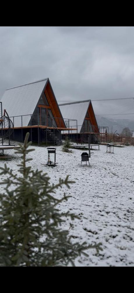 Гостевой дом Менжелик на Алтае зимой