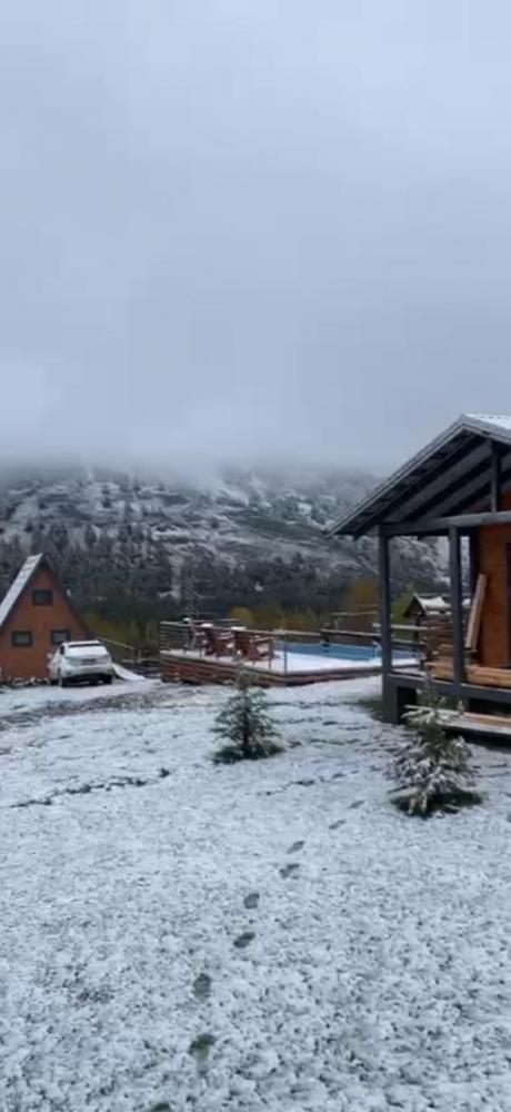 Гостевой дом Менжелик на Алтае зимой