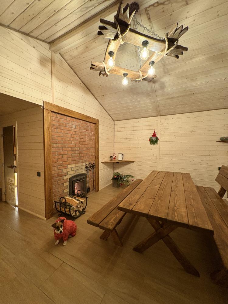 Баня на усадьбе Менжелик