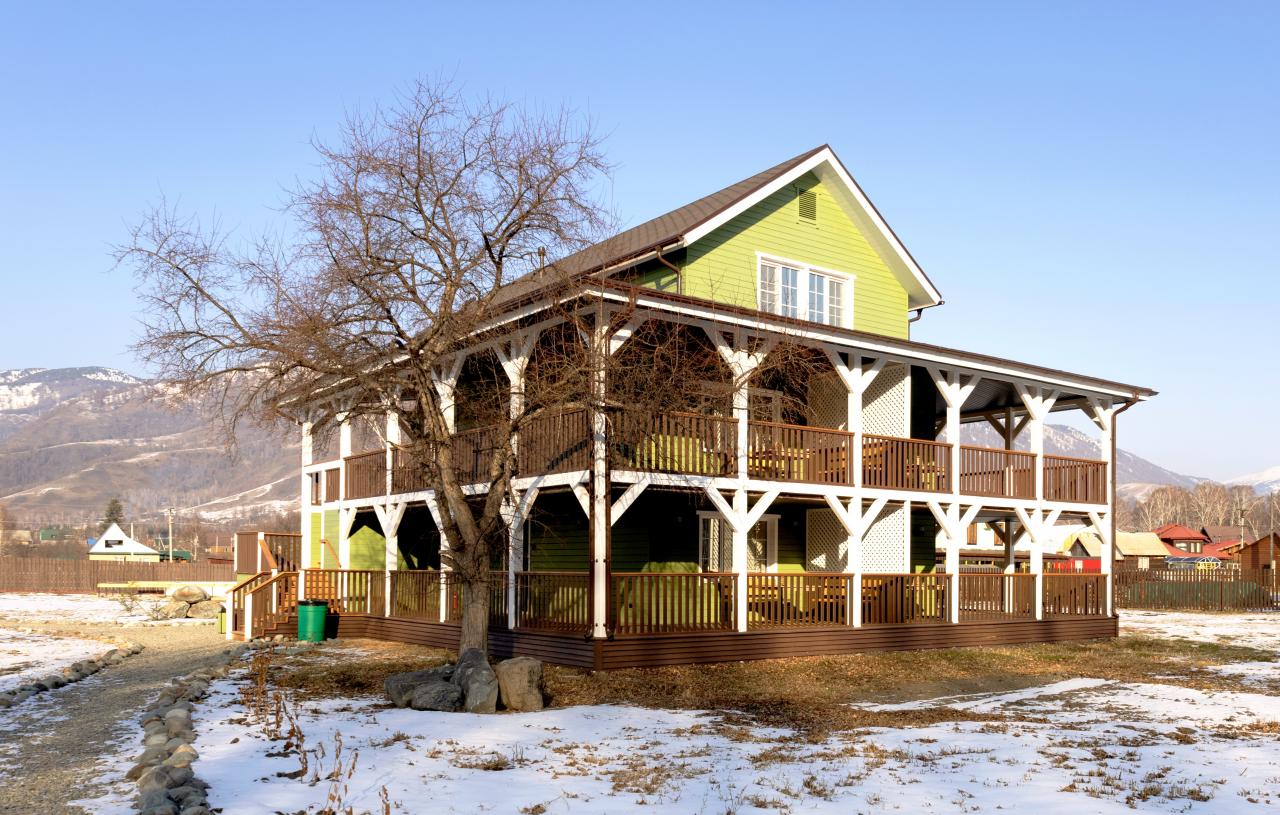 Гостевой дом Саптан в Горном Алтае в Усть-Коксе