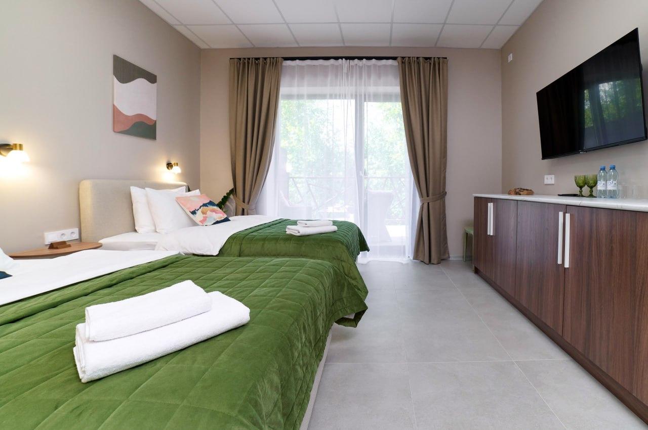 Стандарт с двумя кроватями и террасой