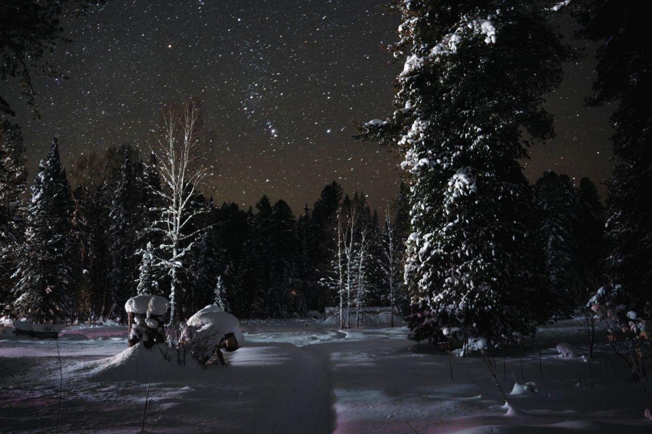 Зимняя красота Алтая