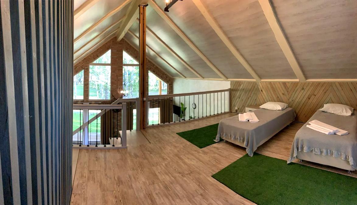 Второй этаж коттеджа