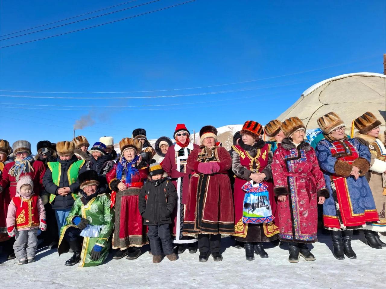 Празднование алтайского Нового года Чагаа Байрам